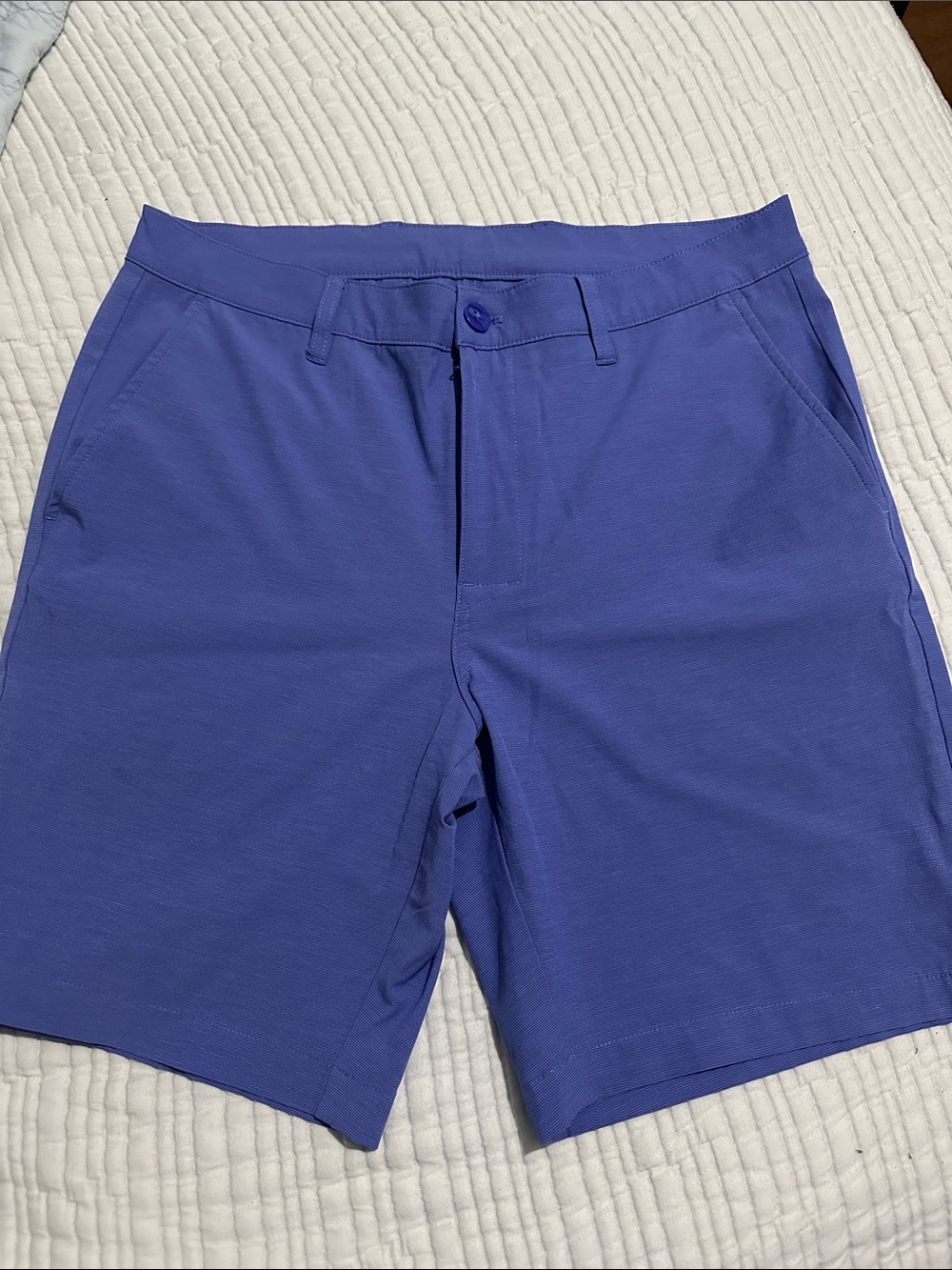 Callaway Men’s Flat Front Golf Shorts - Periwinkle